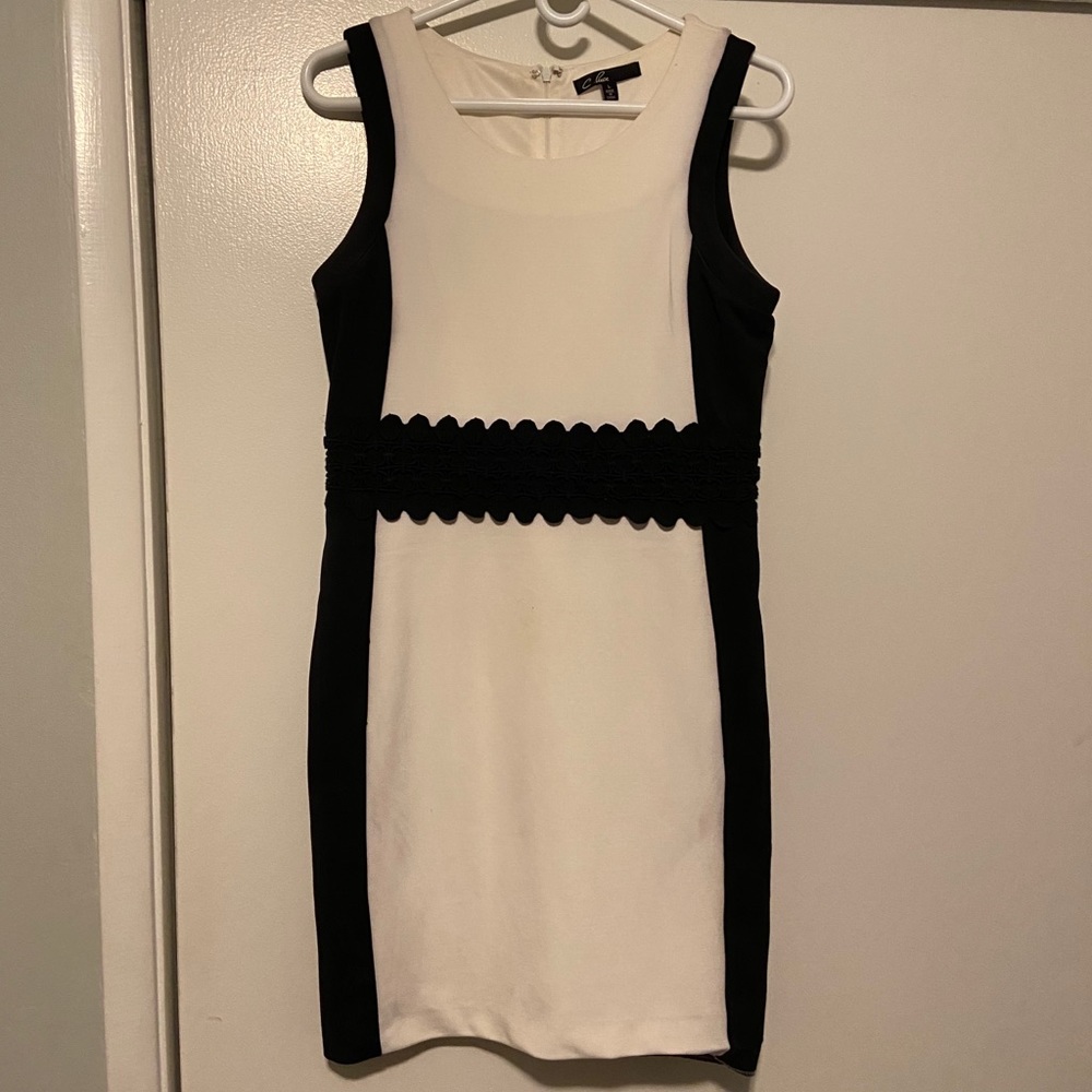 Black and White Dress